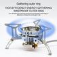 ⏰Camping Gas Burner – 5800W, Piezo Ignition, Windproof 🔥