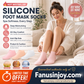 🔥Buy 1 Get 1！✨️Enjoy a foot spa anytime anywhere！👣Moisturizing Foot Mask Exfoliating Silicone Socks Beach Protective Socks