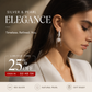 French Romantic Pearl Fringe Stud Earrings